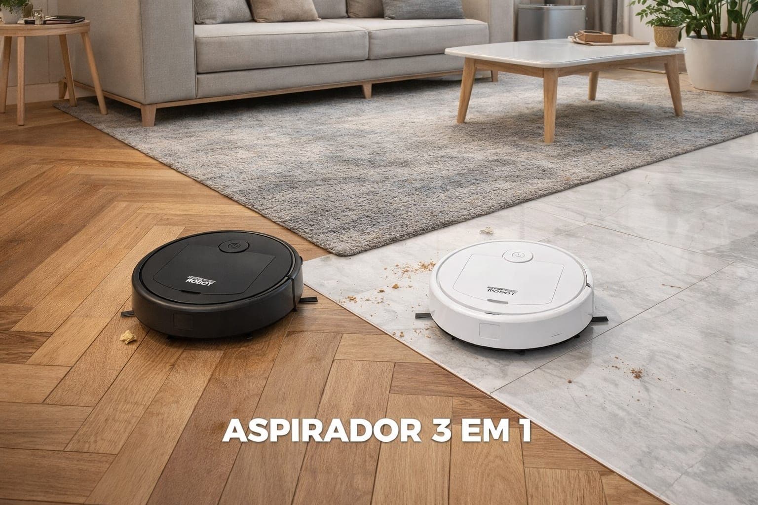 Mini Robô Aspirador Inteligente - Image 2