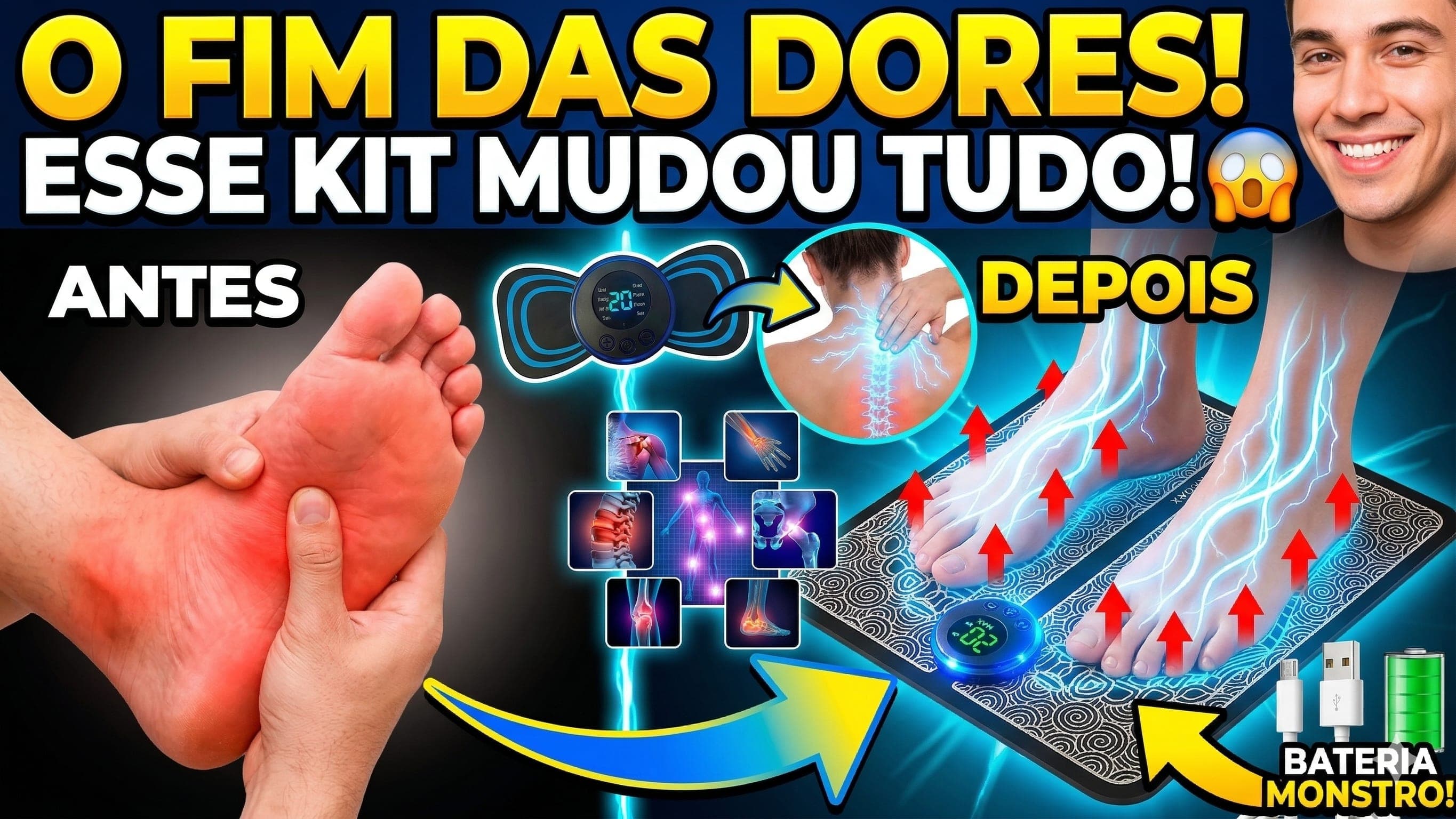 Kit Massagem EMS - Image 1