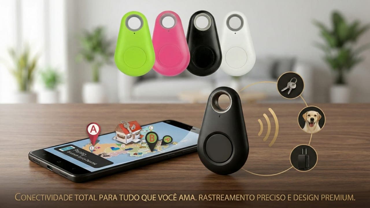 Chaveiro Rastreador GPS Bluetooth - Image 1
