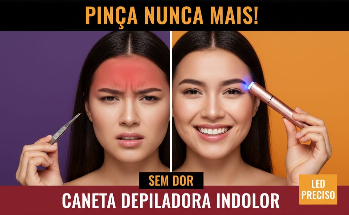 Caneta Depiladora Elétrica Recarregável - Image 1