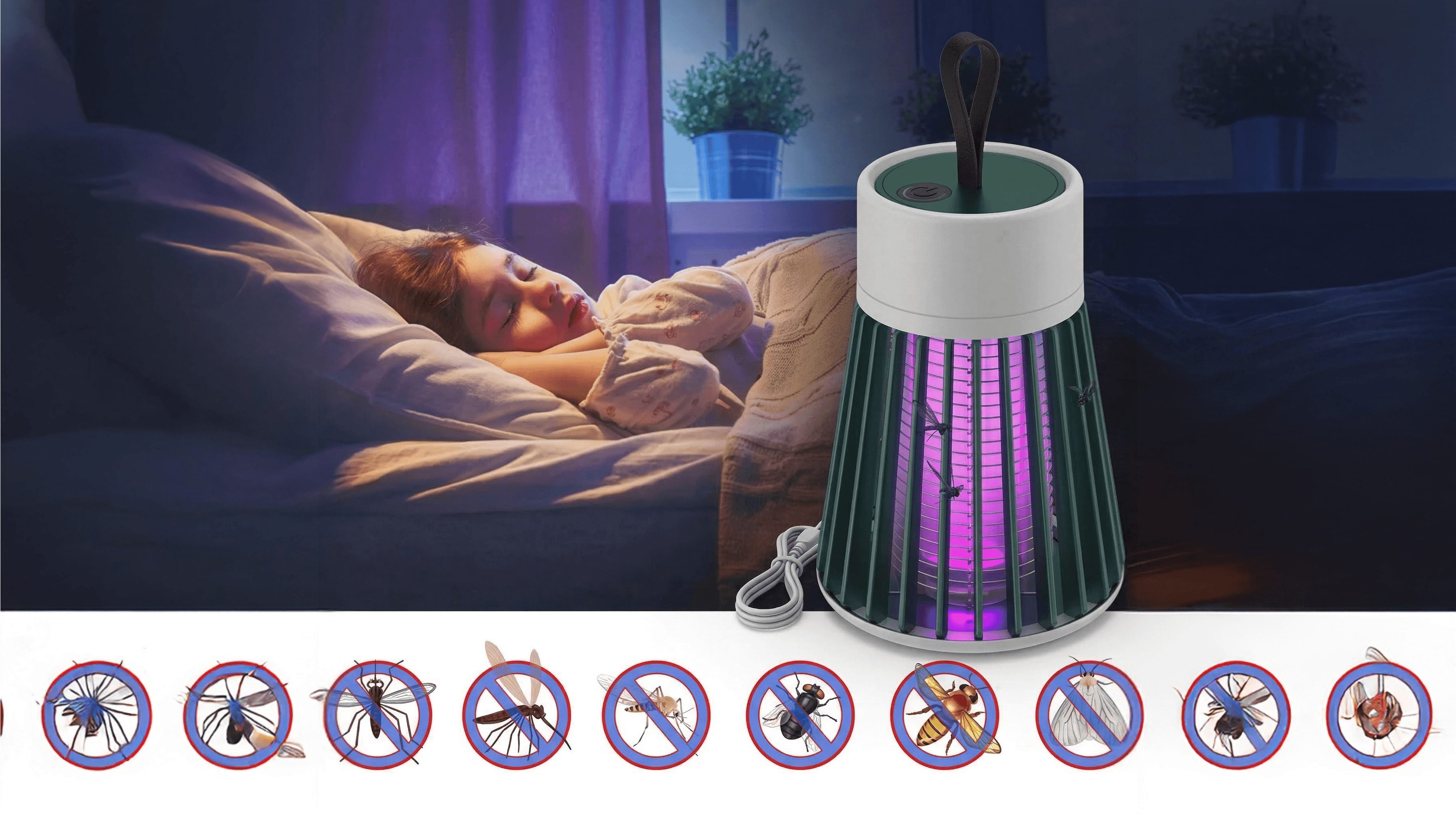 Luminária Mata Mosquito UV - Image 2