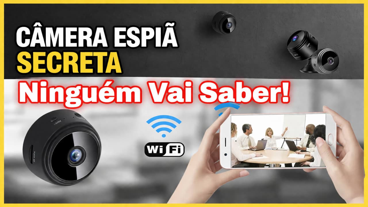 Mini Câmera Wi-Fi A9 - Image 1